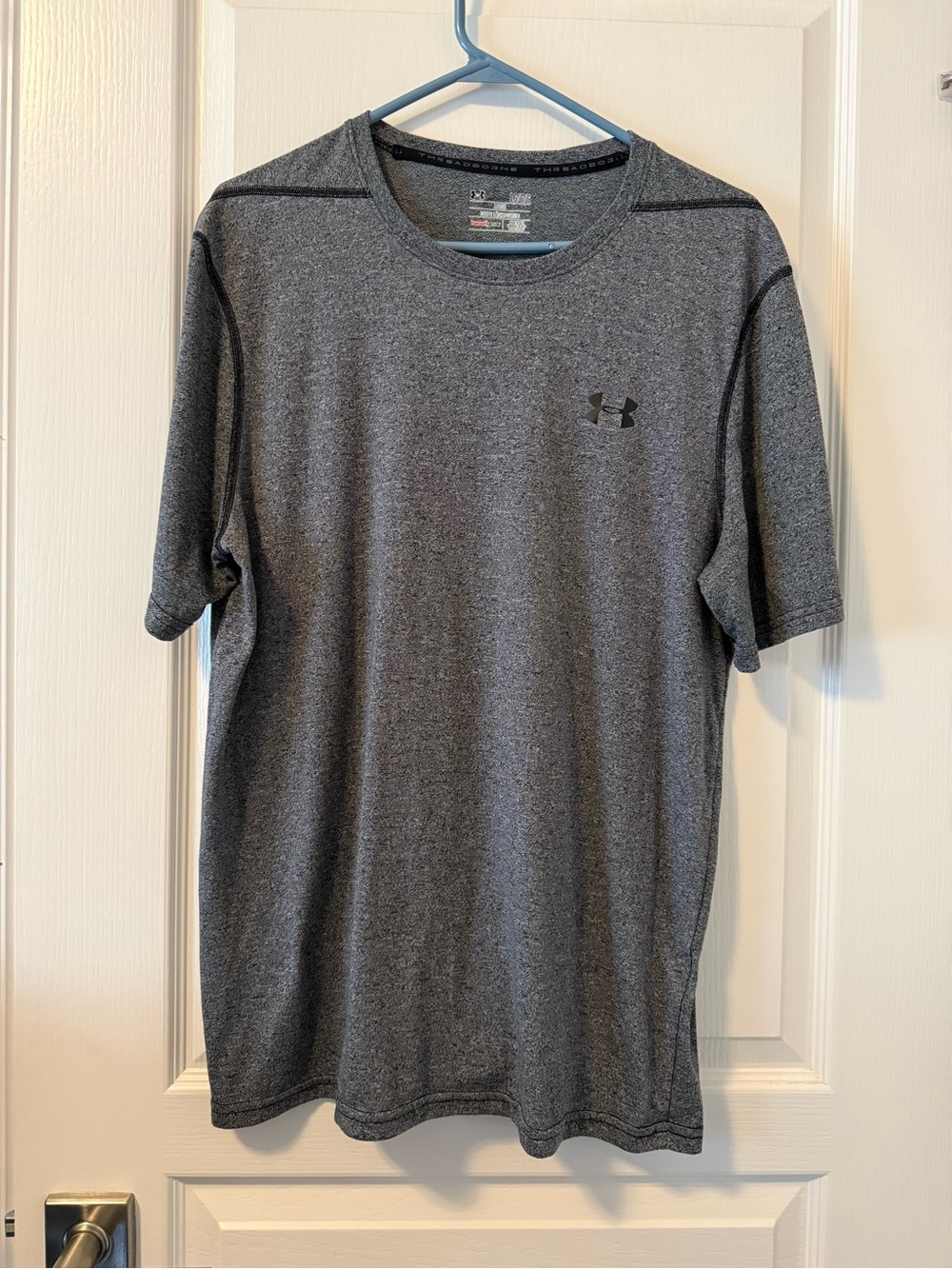 Under Armour Men's Short Sleeve Performance Tee - Dark Heather Gray